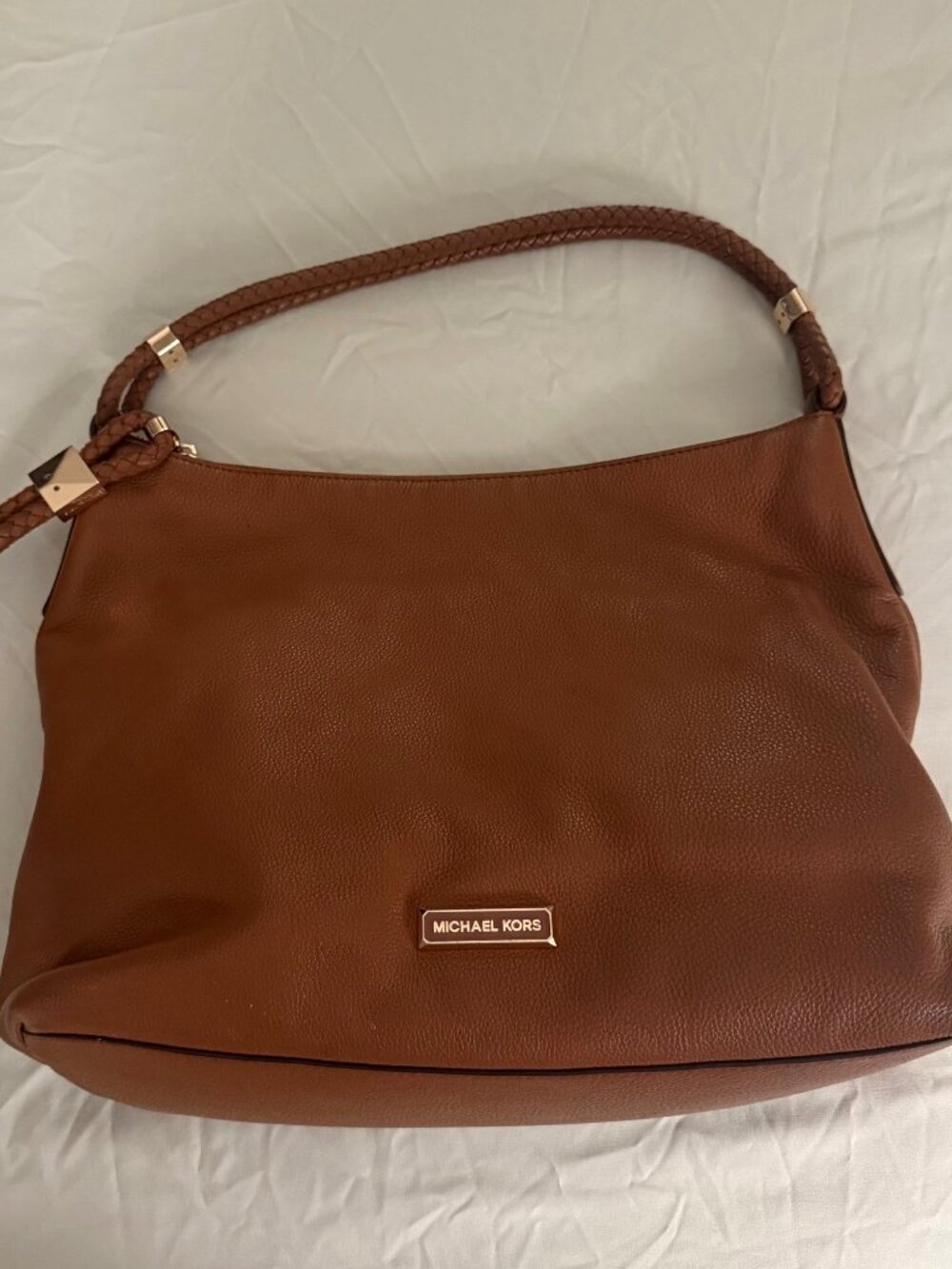 Michael Kors Lexington Large Pebbled Leather Shoulder Bag